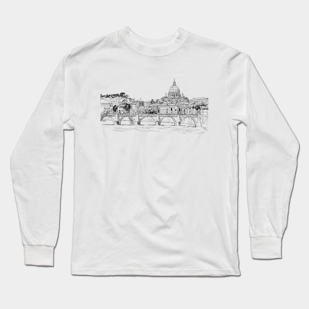 Rome Long Sleeve T-Shirt by sibosssr